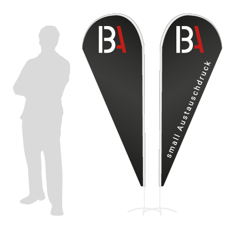 Beachflag Drop Austauschdruck | Small (210 cm) | beidseitig bedruckt