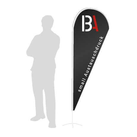Beachflag Drop Austauschdruck | Small (210 cm) | einseitig bedruckt