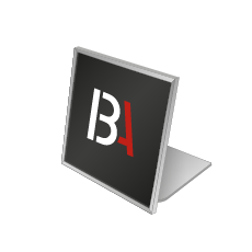 Tischaufsteller | System Karlsruhe | 15 cm x 15 cm