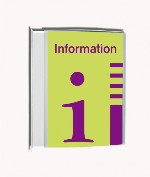 Fahnenschild | System Zenit | DIN A3