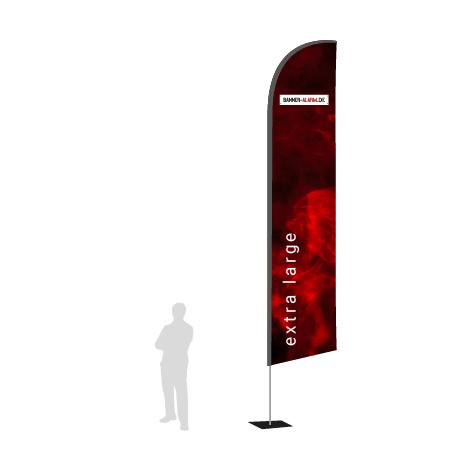 Beachflag Wind | Extra Large (490 cm) | bedruckt