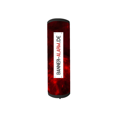 Aufblasbare Werbesäule pneumatisch | D 67 cm x H 200 cm | bedruckt