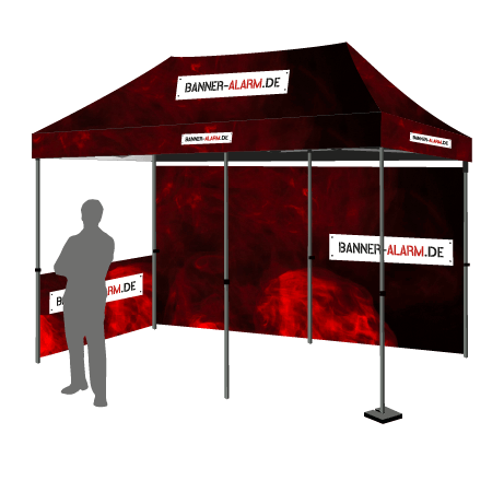 Faltpavillon | 3x6 | optional bedruckt