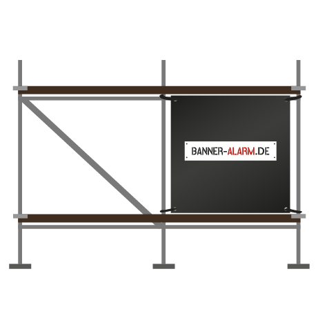 Baustellenbanner