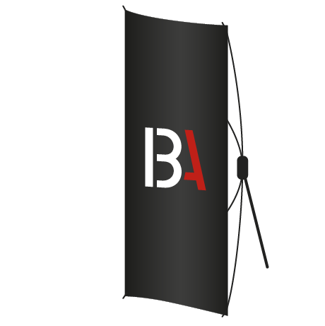 X-Banner | B 60 cm x H 160 cm | bedruckt