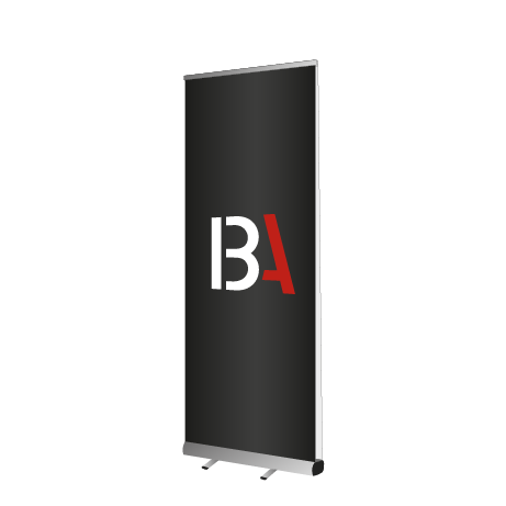 Roll-Up Double | B 85 cm x H 200 cm | beidseitig bedruckt