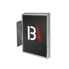 Fahnenschild | System Karlsruhe | DIN A4