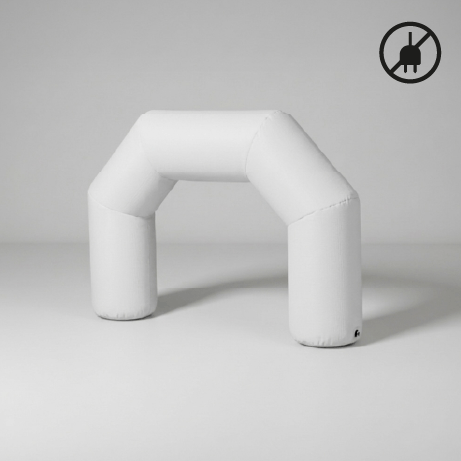 Aufblasbarer Torbogen | 4,5 x 3 m | einfarbig