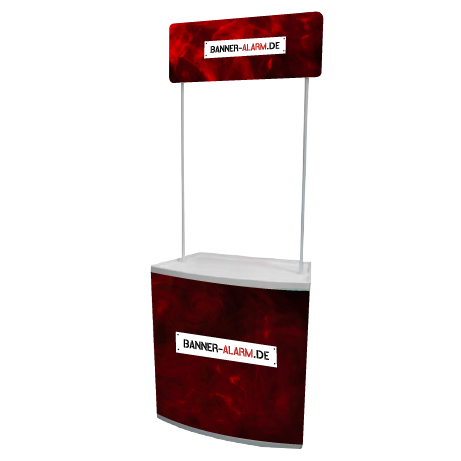 Promotiontheke | B 80,5 cm x H 219,5 cm x T 45 cm | bedruckt