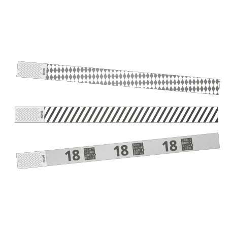 Einlass- und Kontrollbänder