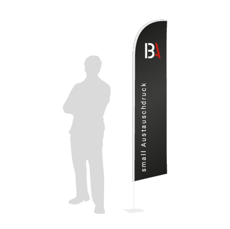 Beachflag Wind Austauschdruck | Small (260 cm) | einseitig bedruckt