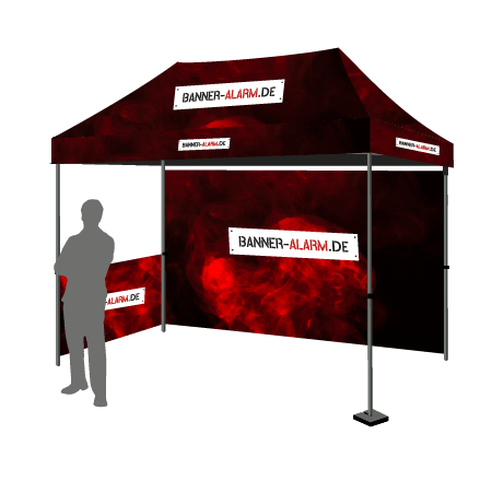 Faltpavillon | 3x4,5 | optional bedruckt