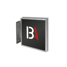 Fahnenschild | System Karlsruhe | 15 cm x 15 cm